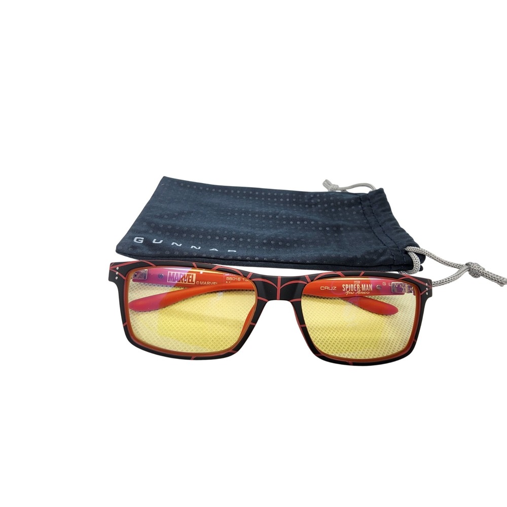 Gunnar Marvel CRUZ Spider Man ADULT  Blue Light Gaming & Computer Glasses
